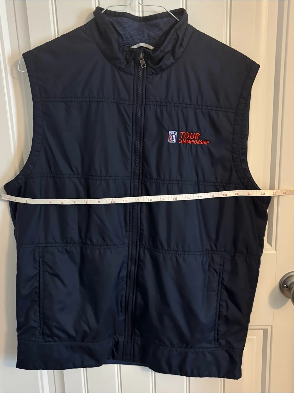 TOUR Championship Vest - Navy Color Size Men's Large